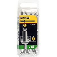 STANLEY 1-PAA66T Remaches de aluminio 5 x 9-5mm (15 u.)